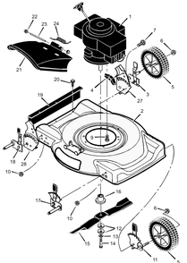Part Location Diagram of F-020446L Murray Book, Instruction